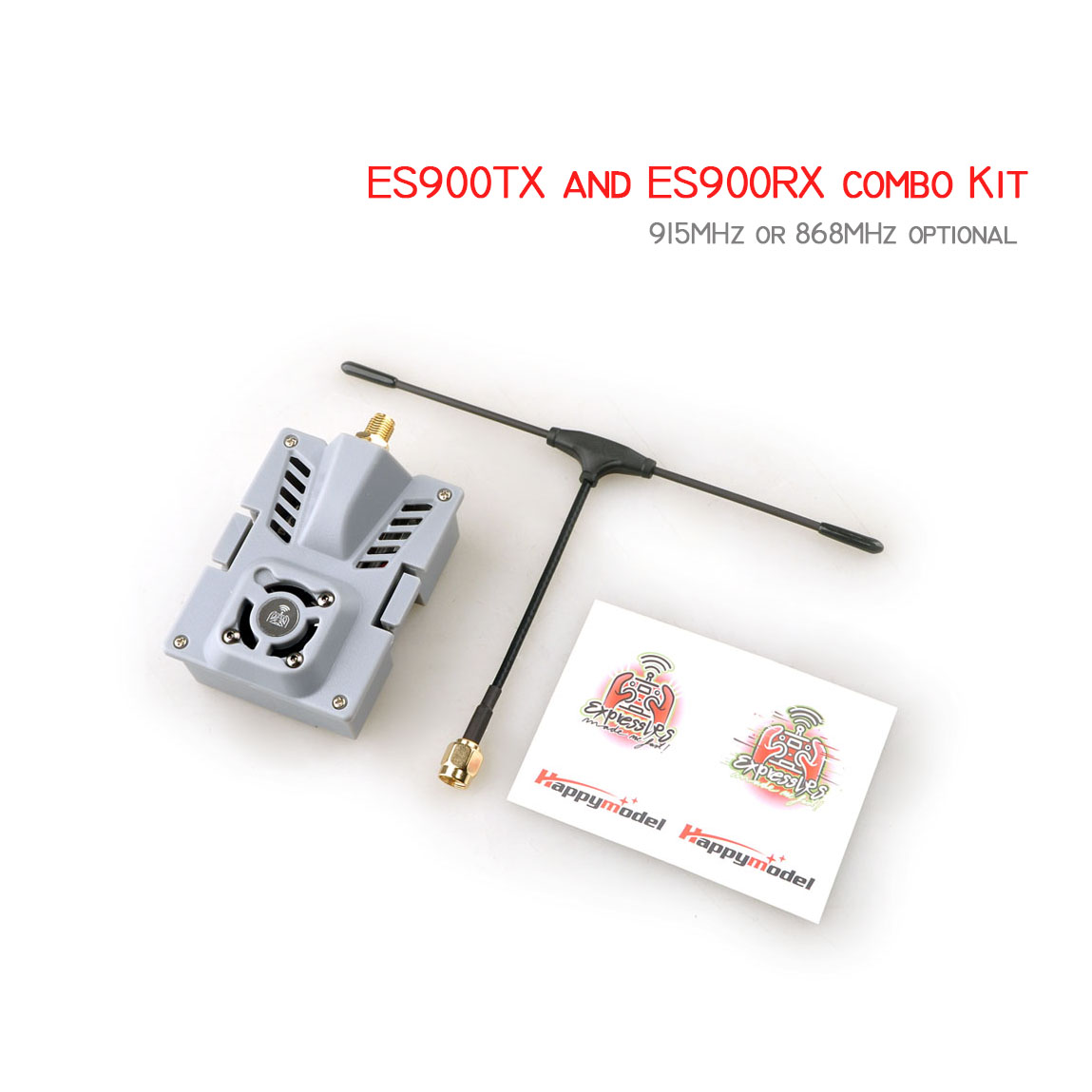 Drone Motor - Happymodel RC ELRS Micro ES900RX（Receiver）ES900TX（Module）Combo Kit