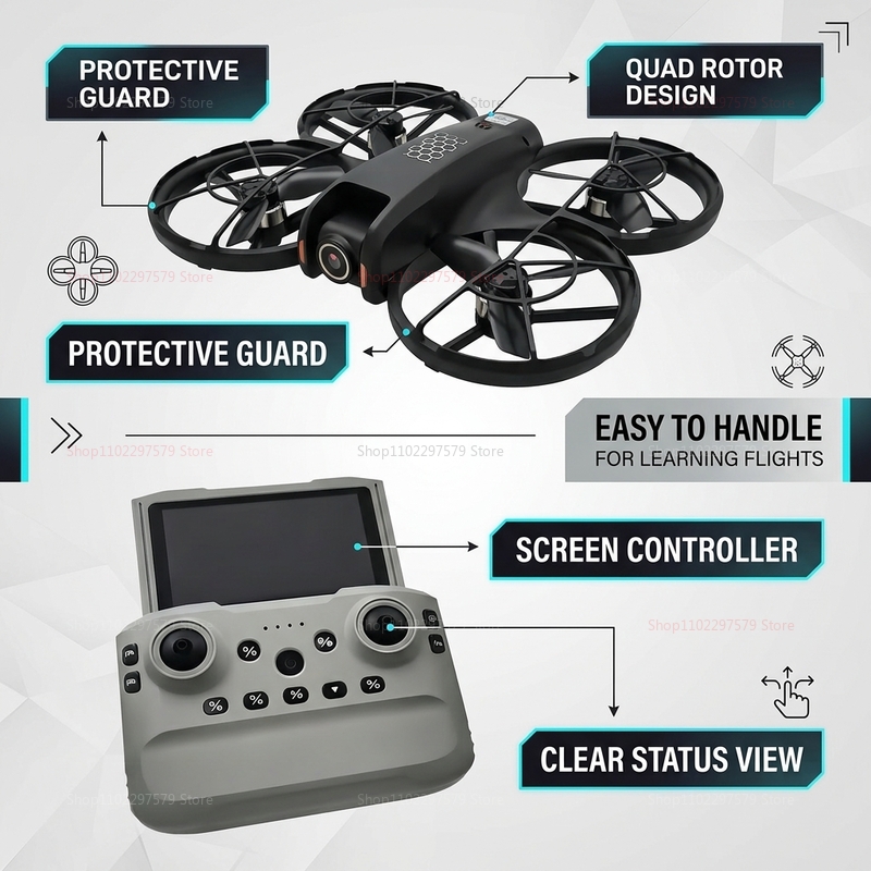 2026 New M5 Mini Drone 8K HD C - огляд і ціна Drone Charger