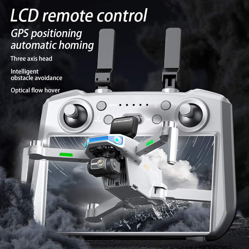 AE3 PRO Max NEW LCD SC GPS Dro - огляд і ціна Drone Charger
